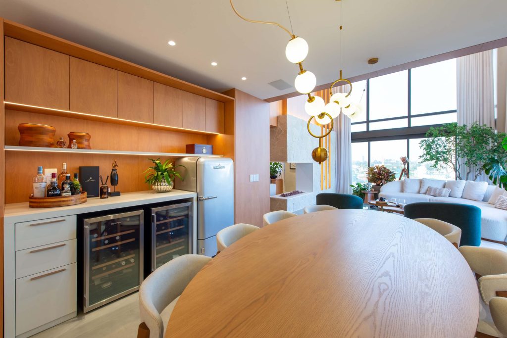 Cozinha Planejada com Detalhes em Cobre: Elegância e Sofisticação na Medida Certa - detalhe