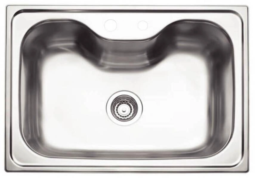 Cuba de Sobrepor em Aço Inox Escovado: Minimalismo Industrial - ideia