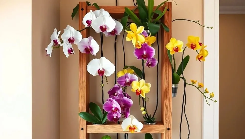 Orquídeas Enfeitando Gaiolas Vintage: Um Detalhe Romântico - detalhe