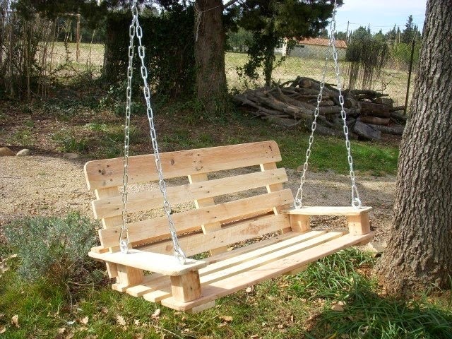 Paletes Suspensos: Balanços e Cadeiras para Relaxar - inspiração