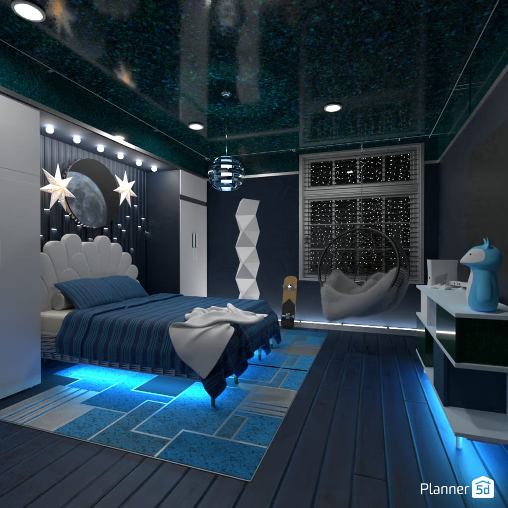 Com Iluminação LED Estratégica: Ambientes Futuristas - inspiração