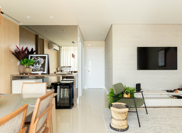 Estilo Escandinavo: Leve a Leveza e a Funcionalidade Nórdica para Sua Sala - detalhe