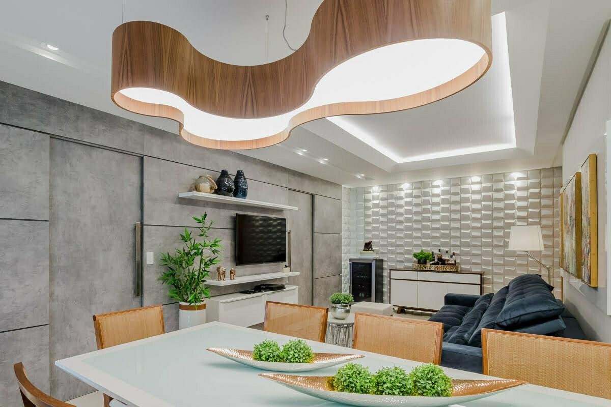 Luz e Sombra: Iluminação Estratégica com Spots e Arandelas - inspiração