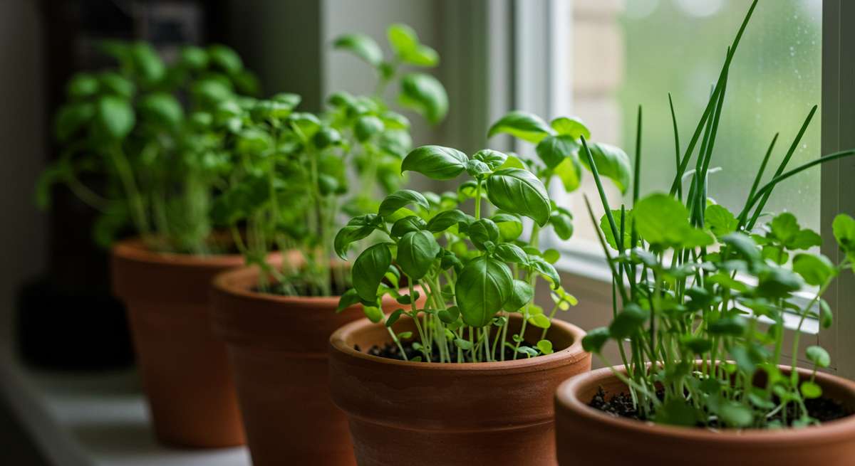 Jardim de Ervas Aromáticas na Janela da Cozinha: Sabores ao Alcance da Mão - inspiração