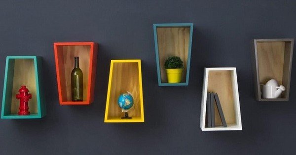 Nichos Coloridos: Alegria e Destaque na Decoração - inspiração