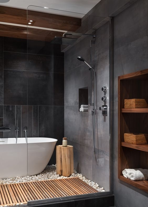 Nichos Esculpidos na Madeira: Aconchego e Sofisticação - ideia