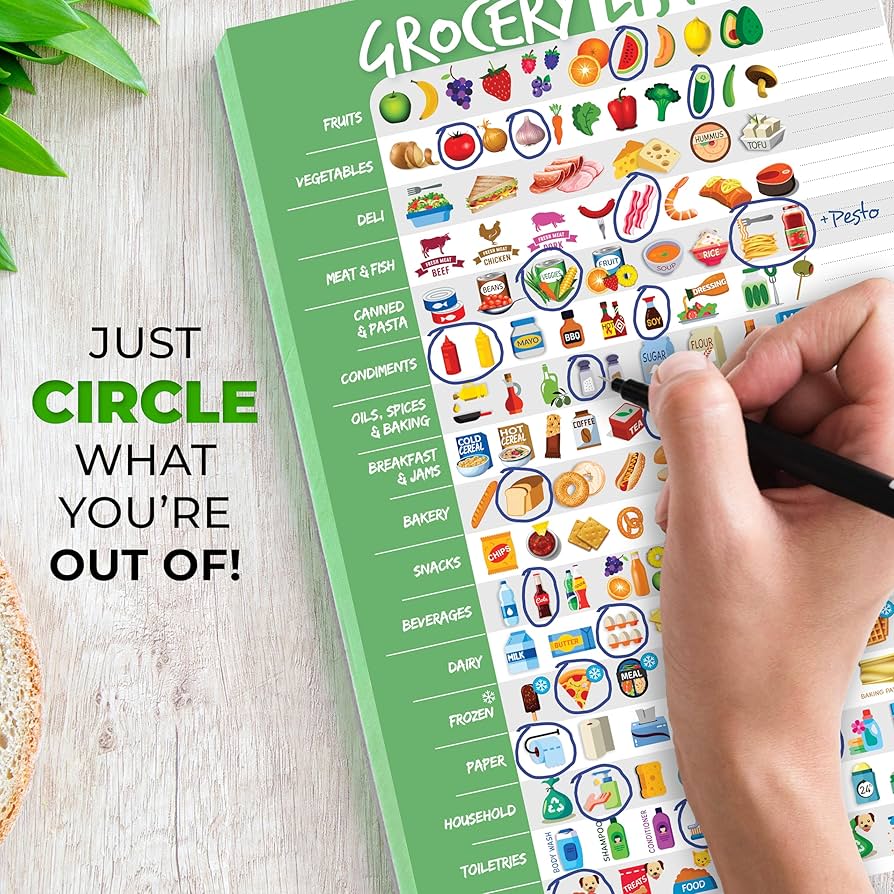 Com Calendários e Listas de Compras Magnéticas: Nunca Mais Esqueça Nada! - detalhe