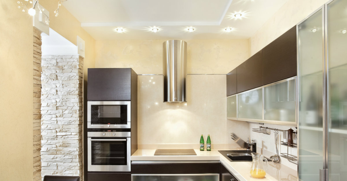 Cozinha Moderna com Iluminação LED - inspiração