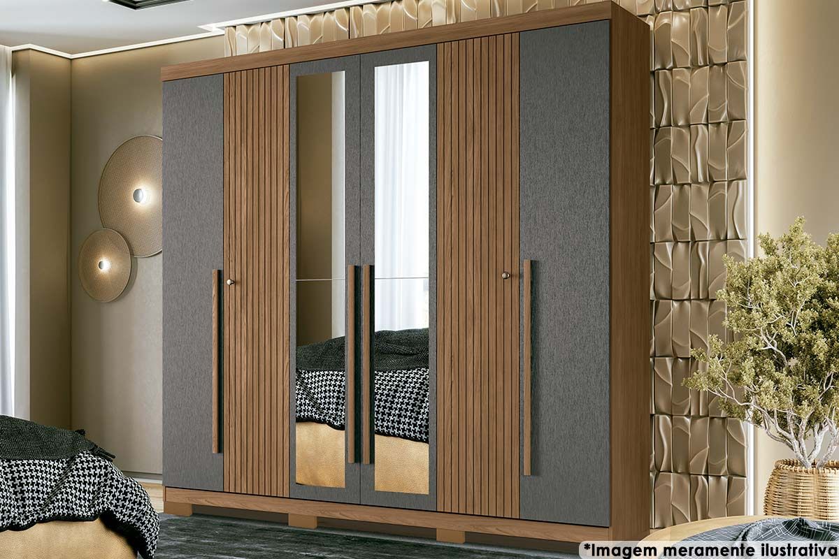 Guarda-Roupa com Boiserie: Detalhes Clássicos e Sofisticados - inspiração