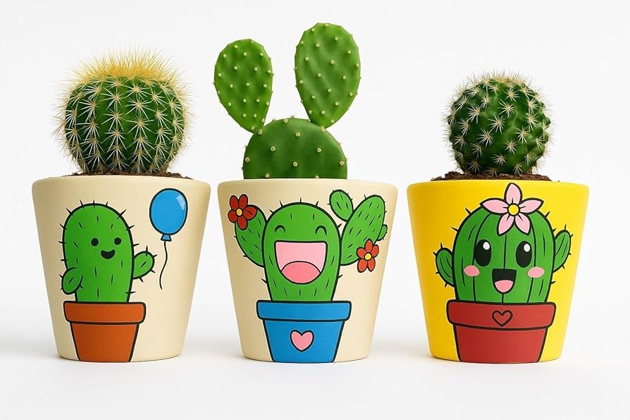 Vasos de Cerâmica Pintados à Mão: Cores Vibrantes e Design Exclusivo - inspiração