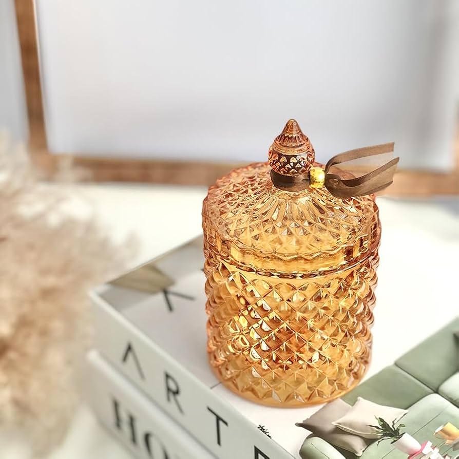 Velas Aromáticas Rústicas em Potes de Vidro Reutilizados - detalhe