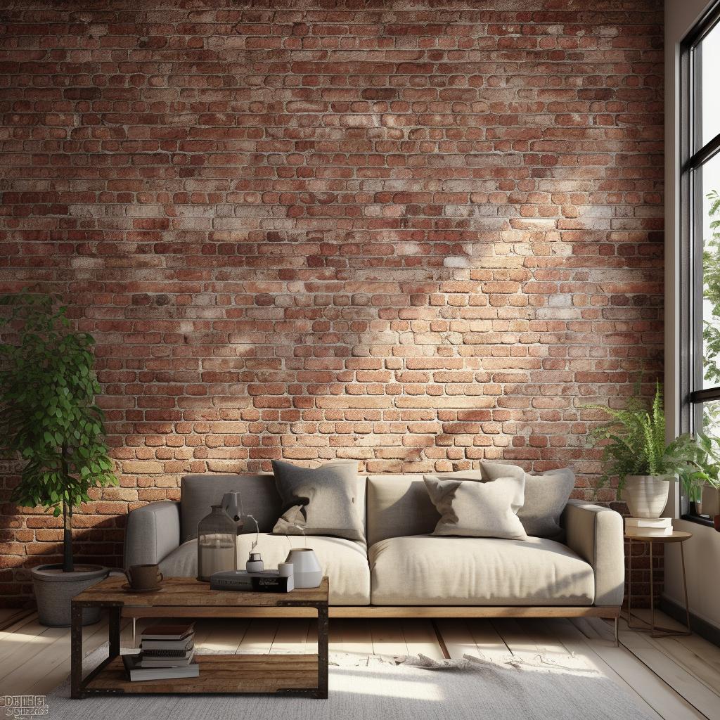Parede de Tijolinho Aparente: Rusticidade Charmosa com Toque Industrial - ideia