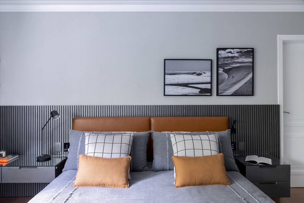 Cabeceira Reutilizando Jeans: Sustentabilidade com Estilo - detalhe