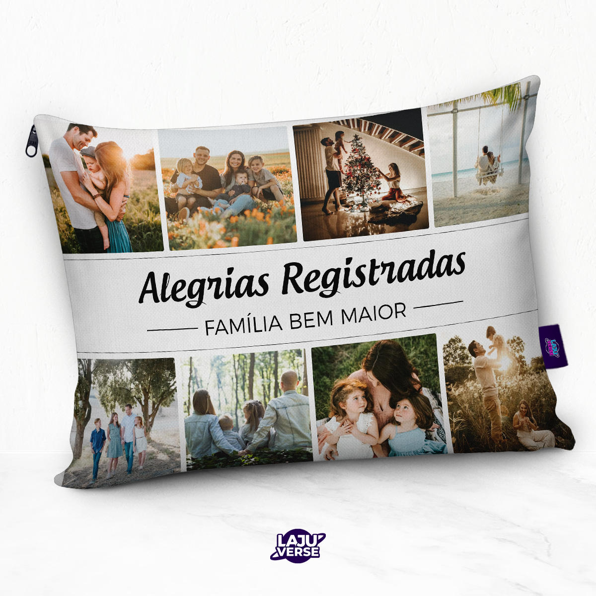Almofadas com Fotos Transferidas: Recordações em Tecido - detalhe