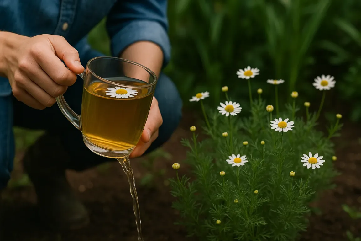 Chá de Camomila Frio: O Tônico Suave que Fortalece e Protege - ideia
