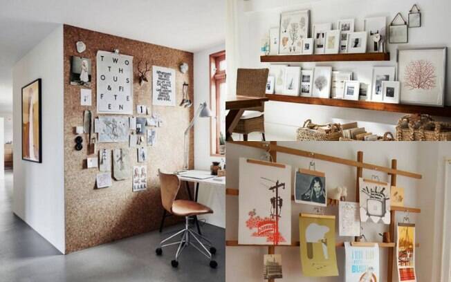 Quadros Suspensos por Correntes: Um Estilo Industrial Charmoso - ideia