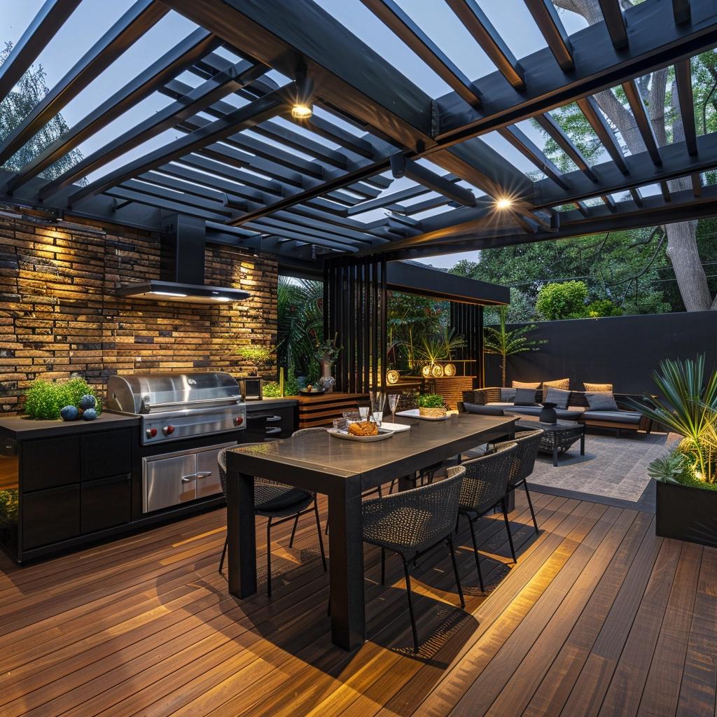 Com Iluminação Aconchegante: Perfeita para Noites Memoráveis - inspiração