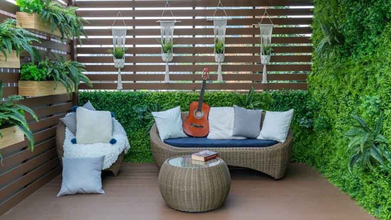 Grama Adornada com Esculturas de Jardim - inspiração