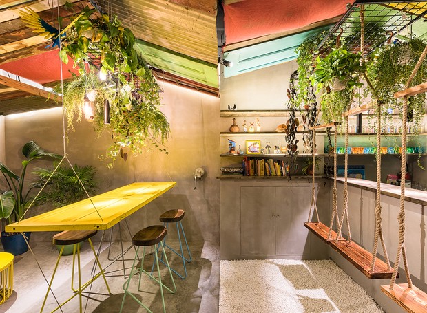 Bar Temático Botânico: Decoração com Plantas e Elementos Naturais - detalhe