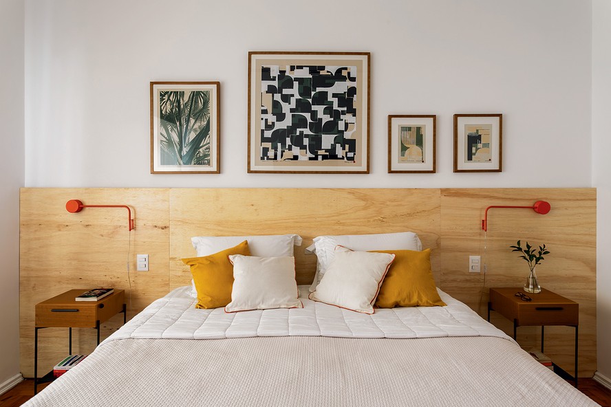 Integração com a Natureza: Mini Jardim Suspenso ao Lado da Cama - ideia