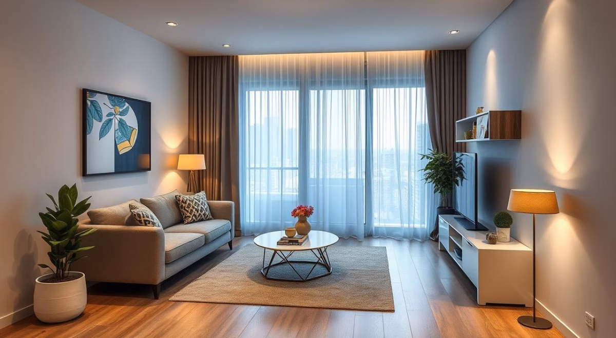 Luz e Sombra: Iluminação Estratégica com Spots e Arandelas - detalhe