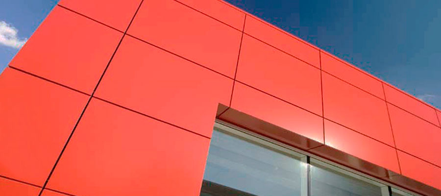 Fachada em ACM Colorido: Personalidade e Estilo Vibrante - inspiração