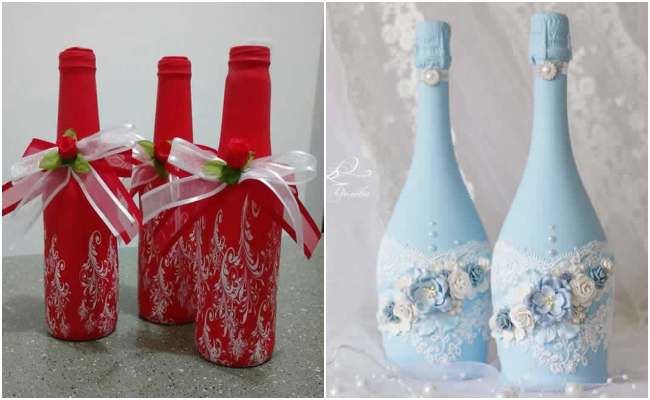 Garrafas Decoradas com Luzes de Fada: Magia e Aconchego - inspiração