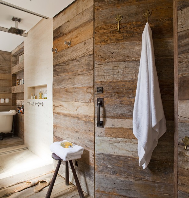 Usada em Revestimentos de Banheiro com Toque Aconchegante - inspiração