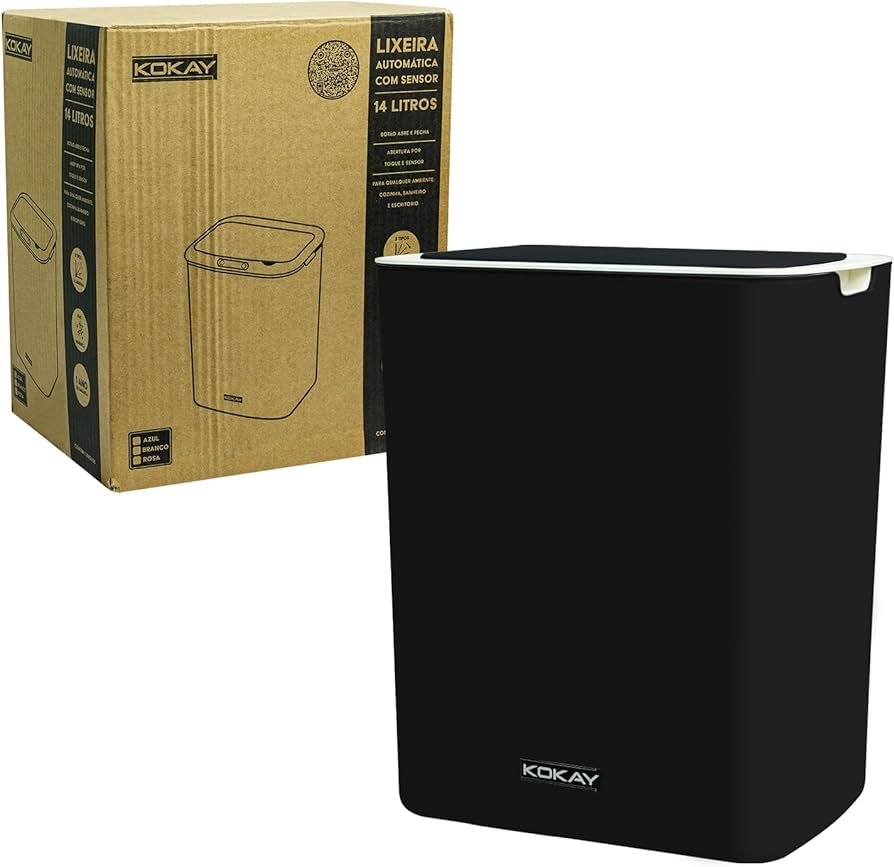 Lixeira Inteligente com Sensor: Tecnologia a Favor da Higiene - ideia