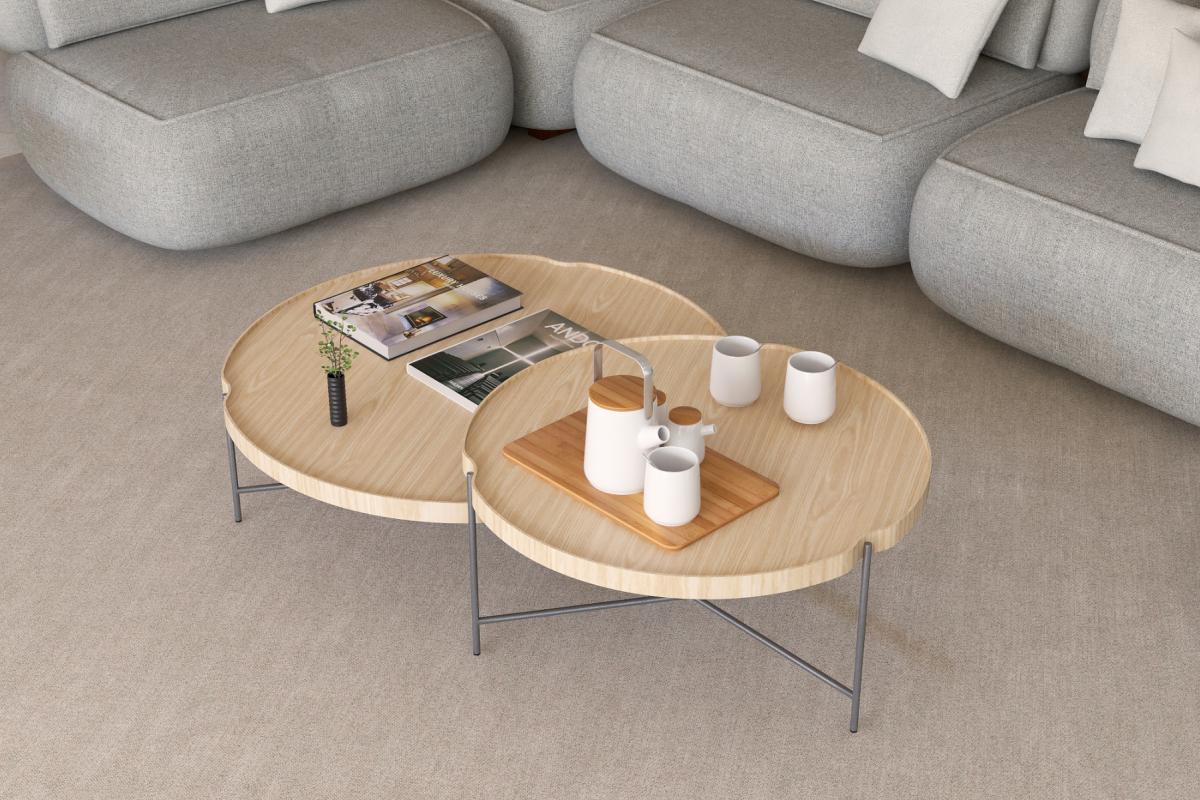 Mesa de Centro de Canto: Otimizando Cada Espaço - ideia