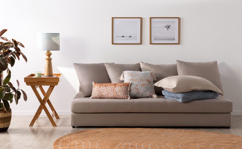 Soluções Compactas com Sofá-Cama Inteligente - ideia