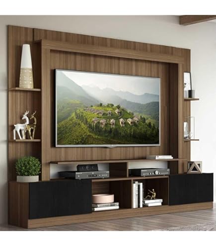 Rack para TV Vintage Repaginado: Charme e História em um Só Móvel - detalhe