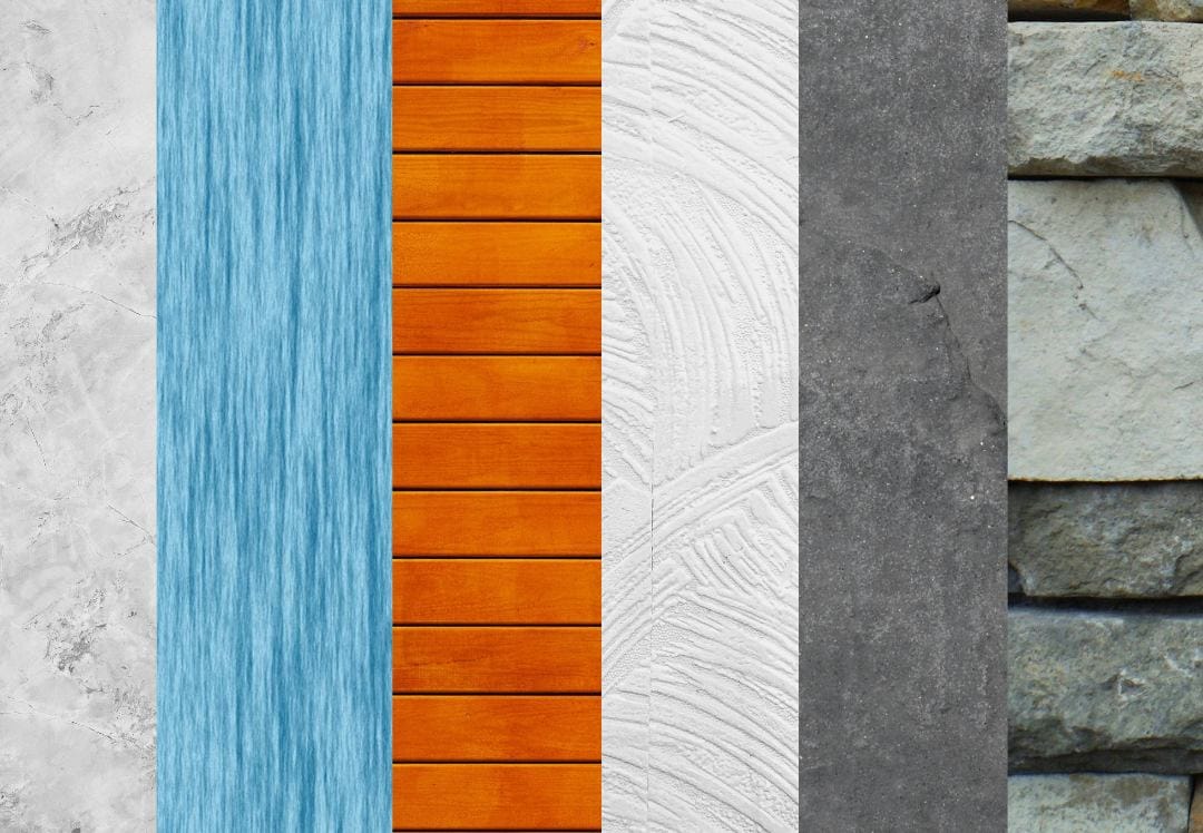 Toque Moderno com Textura de Grafiato Colorido - inspiração