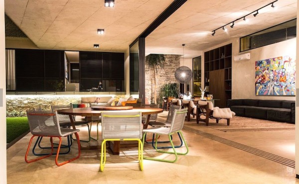 Integrada ao Living com Piso Nivelado - ideia