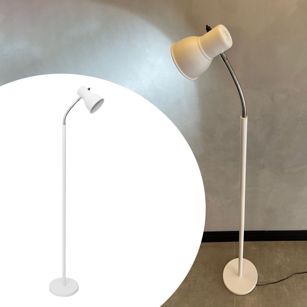 Abajur de Chão com Hastes Flexíveis: Funcionalidade e Design Inovador - inspiração