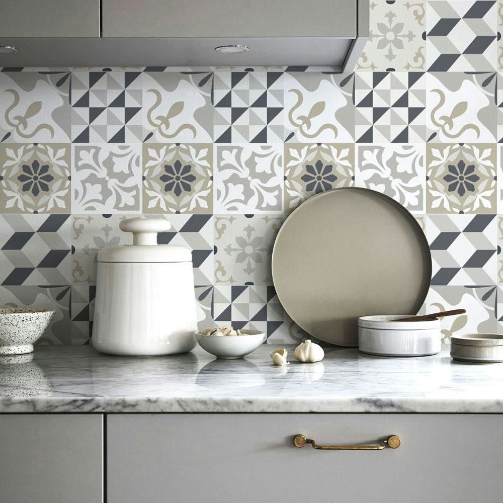 Minimalismo Geométrico: Cozinha Clean e Sofisticada - ideia