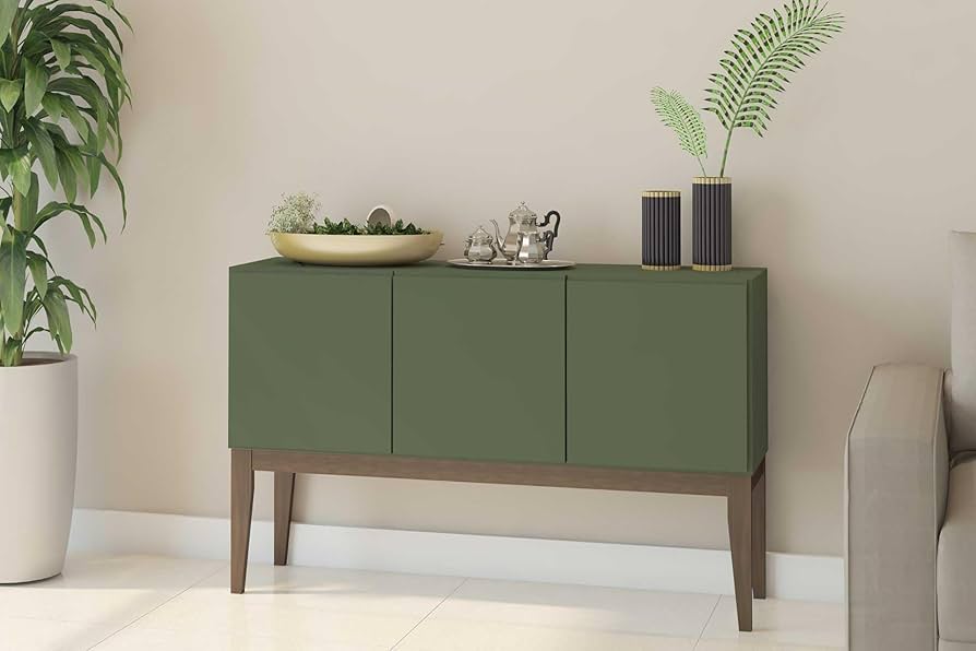 Aparador com Plantas Suspensa: Um Toque Verde e Original - inspiração