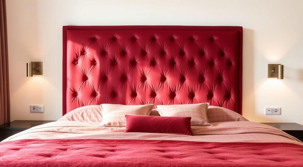 Cabeceira Reutilizando Jeans: Sustentabilidade com Estilo - ideia