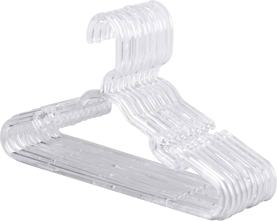 Cabides de Acrílico Transparente: Minimalismo Moderno e Sofisticado! - inspiração