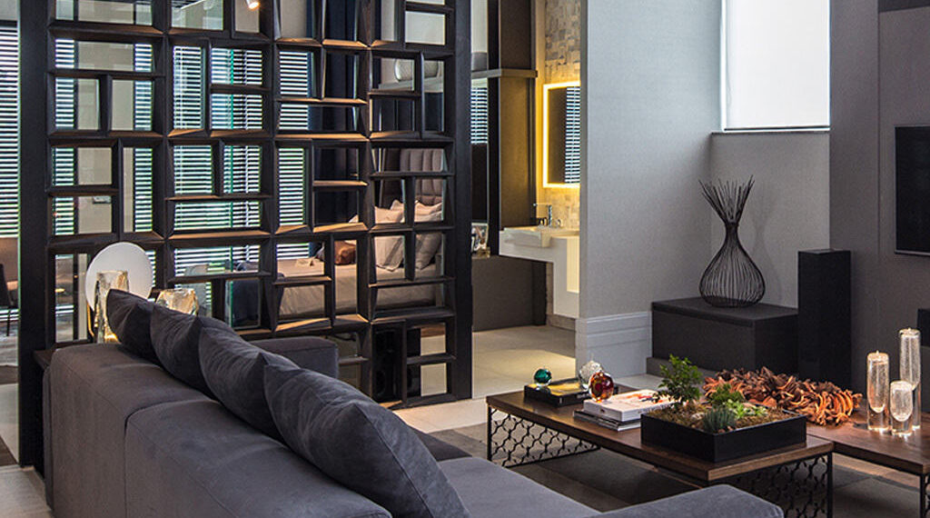 Cobogó Iluminado com LED: Destaque e Sofisticação Noturna - detalhe