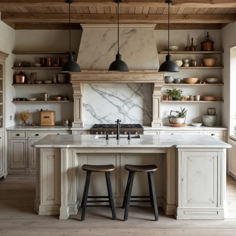 Bancada de Demolição com Acabamento Envelhecido: Charme Vintage! - detalhe