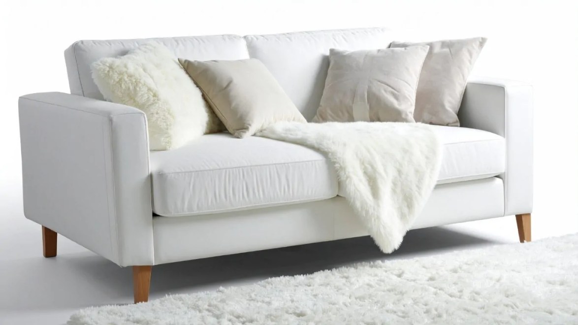 Sofá Branco Imaculado: Segredos para um Branco Radiante - inspiração