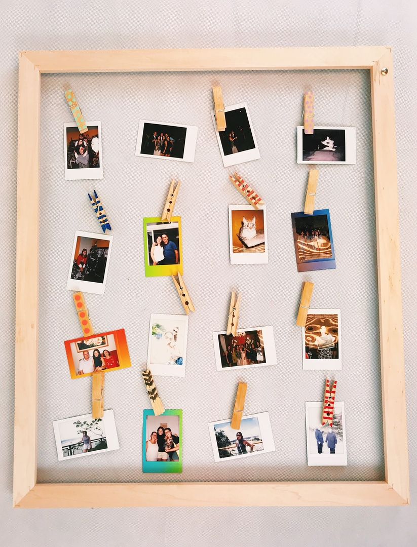 Galeria de Quadros com Fotos Polaroid: Reviva Memórias com Estilo - inspiração