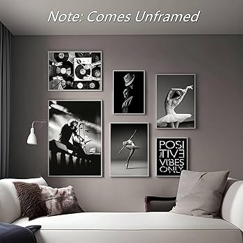 Galeria de Fotos Minimalista: Elegância em Preto e Branco - detalhe