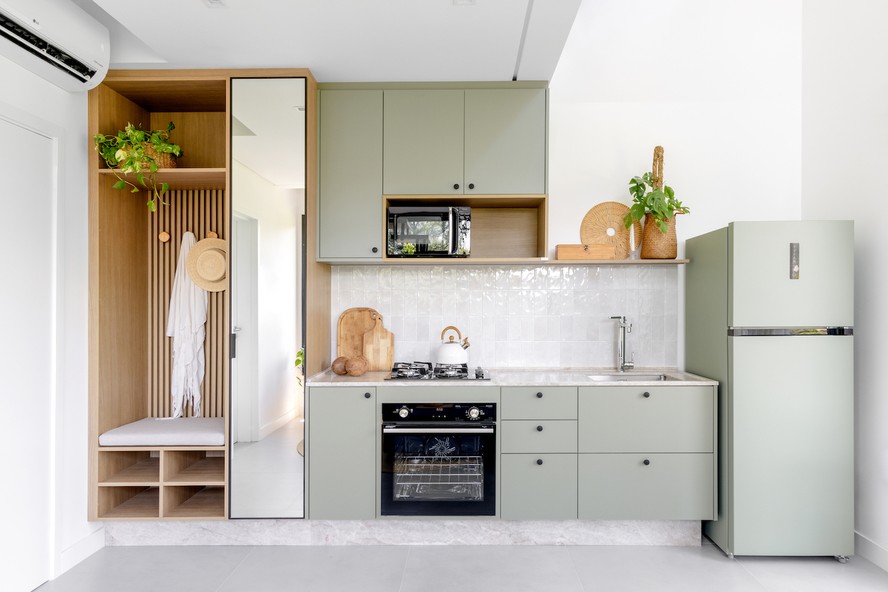 Cozinha Compacta e Funcional: Soluções Inteligentes com Armários Modulares - inspiração