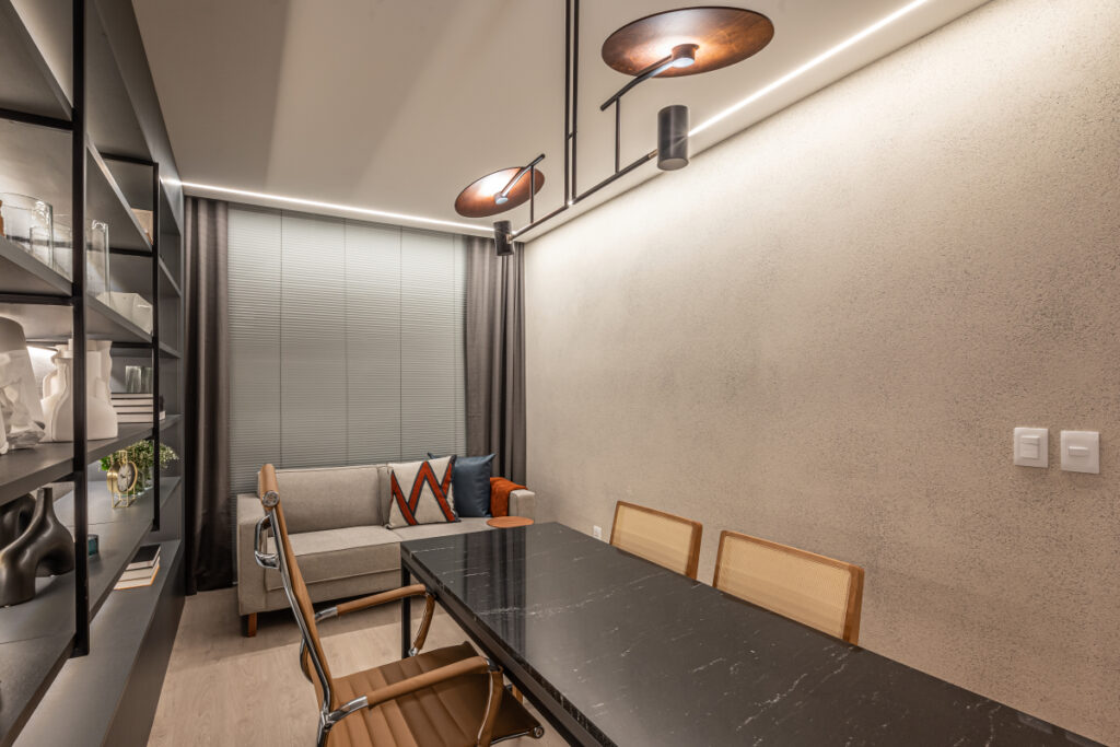 Iluminação Estratégica com LED: Crie o Ambiente Perfeito para Concentração - detalhe