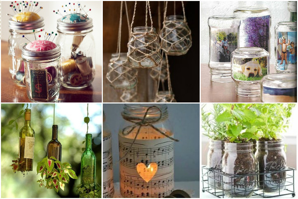 Reinventando Potes e Garrafas de Vidro: Beleza Sustentável - inspiração