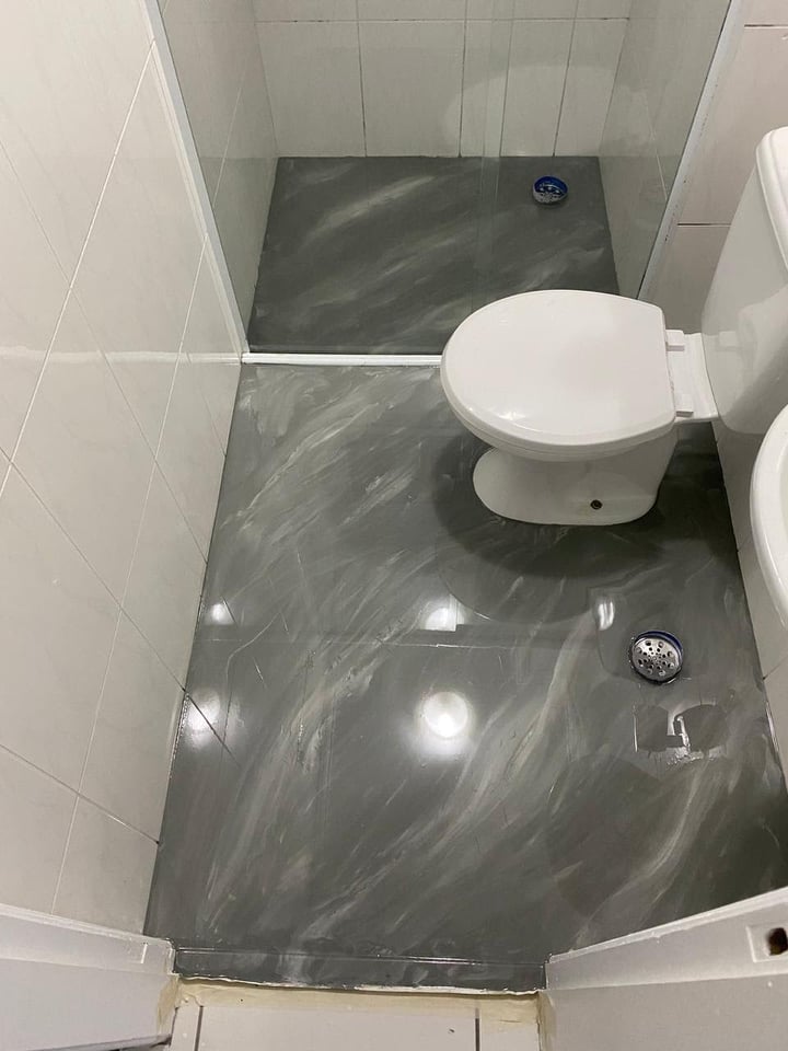 Com Resina Epóxi Colorida: Impermeabilização Vibrante e Moderna - inspiração