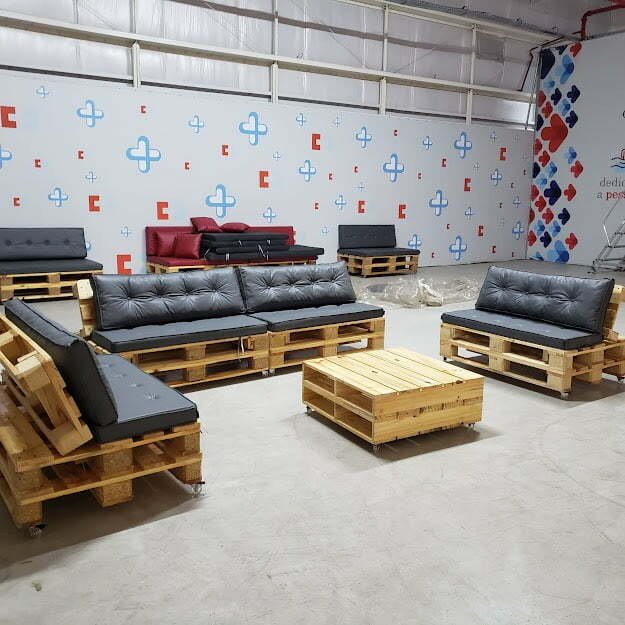 Mesa de Centro Pallet: Sustentabilidade e Estilo Industrial - inspiração