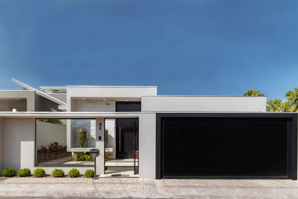 Muro com Blocos de Concreto Vazados: Estilo Industrial Chic - ideia